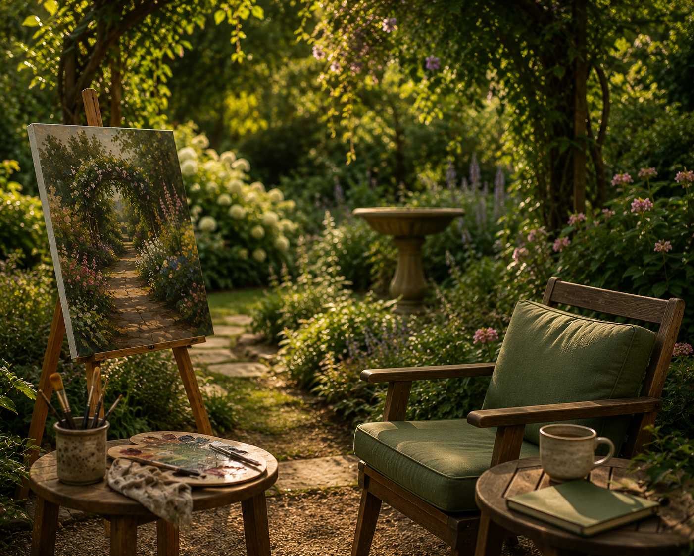Garden afternoon social